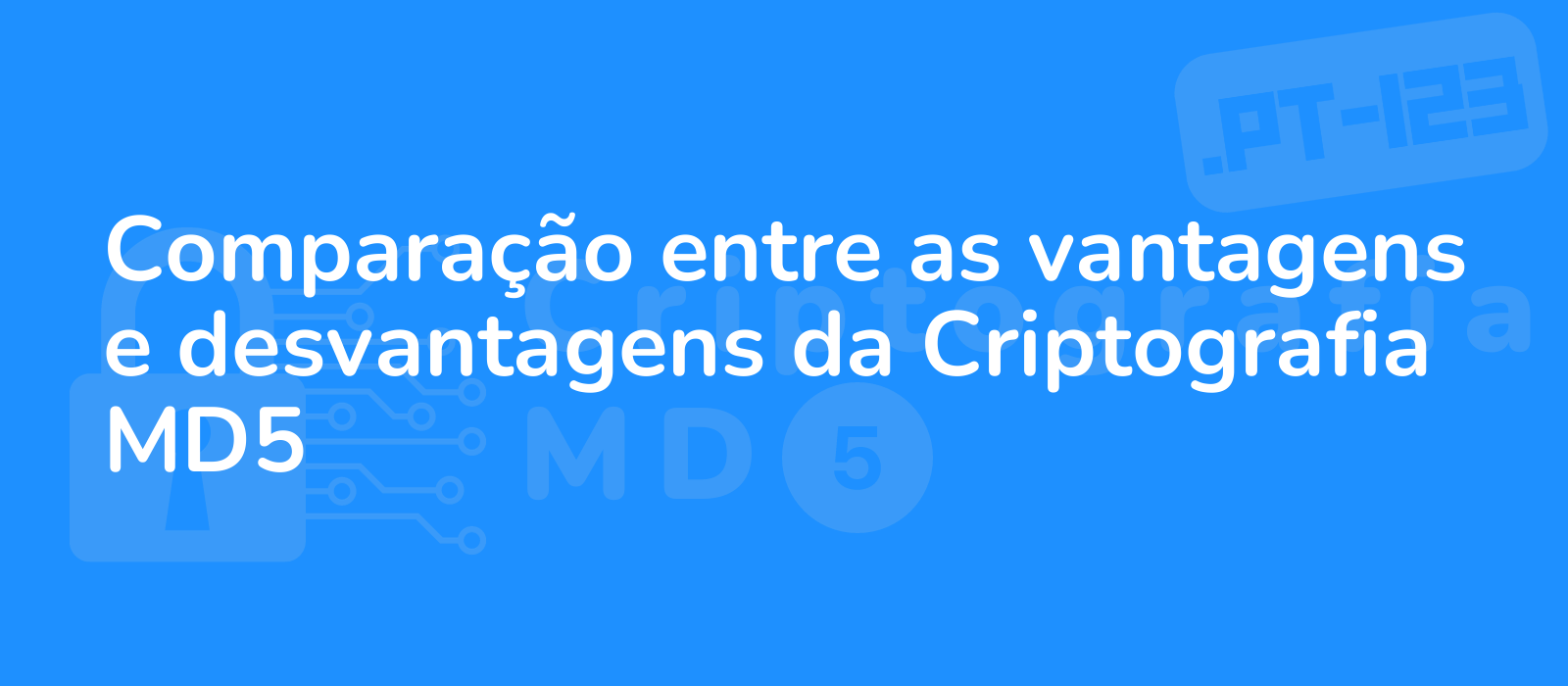 side by side depiction of md5 cryptography s pros and cons visually representing the comparison in a captivating and concise manner