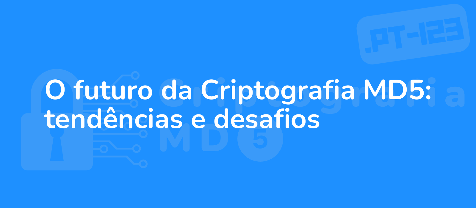 the representative image for the title o futuro da criptografia md5 tendencias e desafios could be described as a futuristic digital lock with binary code flowing around it symbolizing the future and challenges of md5 cryptography